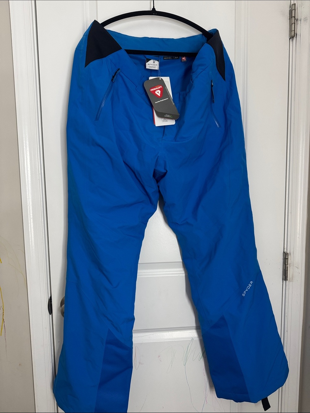 Spyder Men's Bright Blue Ski & Snowboard Pants